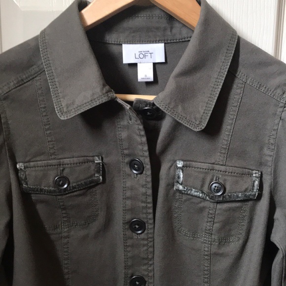 Loft Velvet Belted Utility Jacket - Picture 3 of 7